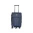 President Size 20 Inch Waterproof Travel Trolley with Dust Cover/ Dual Zipper and 360 Degree 5 Wheel Luggage image