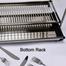 Prestige Dish Drying Rack Stainless Steel Sus 304 Food Grade 3 Tier 20 Plate image