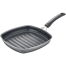Prestige Omega Select Plus Square Induction Base Non-Stick Aluminium Grill Pan 25 Cm, Black|Nonstick Coating|3 Layer; Finish|Metal Spoon Friendly image