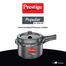 Prestige Popular Svachh Hard Anodised Outer Lid Pressure Cooker Deep Lid-Controls Spillage-Black image