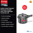 Prestige Popular Svachh Hard Anodised Outer Lid Pressure Cooker Deep Lid-Controls Spillage-Black image