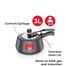 Prestige Pressure Cooker Nakshatra Hard Anodised Induction Bottom - 3 liter image