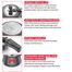 Prestige Pressure Cooker Nakshatra Hard Anodised Induction Bottom - 3 liter image