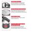 Prestige Pressure Cooker Nakshatra Hard Anodised Induction Bottom - 5 liter image