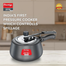 Prestige Pressure Cooker Svachh Nakshatra Cute Duo Hard Anodised with Deep Lid for Spillage Control-Black image