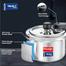 Prestige Triply Outer Lid Induction Compatible Pressure Cooker |Silver | Deep Lid Spillage Control | Even heat Distribution image