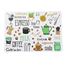 Printed Design Plate Mat image
