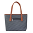 Printed Tote Handbag - MKPT01 (Black) image