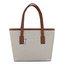 Printed Tote Handbag - MKPT01 (Off White) image