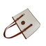 Printed Tote Handbag - MKPT01 (Off White) image
