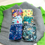 Printed Washable Cloth Diaper with 2 Removable Pads | Reusable Baby Diaper, Leak-Proof and Adjustable image