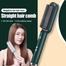 Professional 2 in 1 Hair Straightener Brush - Electric Hot Comb for Salon-Style Results image