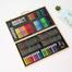 Professional Art Set 180 Pcs Deluxe Art Set in Wooden Case For Painting And Drawing Set Professional Art Kit image