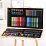 Professional Art Set 180 Pcs Deluxe Art Set in Wooden Case For Painting And Drawing Set Professional Art Kit image