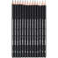 Professional Graphite and Charcoal Sketching Drawing Pencil Set - 14 Pcs image