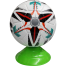 Professional Rubber Football – White with Black, Red image