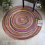 Psychedelic Jute Rug 02 – 4′ dia image