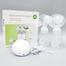 Pump Double Electric Breast Pump Manual Breast Pump Portable with 2 Bottles image