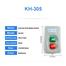 Push Button Switch Kh-305 On Off Koino Switch For Motor Pump Machine Made In Korea image