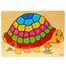Puzzle Turtle toy wood alphabet puzzle numbers (ZKB068) image