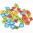 Puzzle Turtle toy wood alphabet puzzle numbers (ZKB068) image