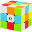 QYTOYS Sticker less 3x3 Puzzle Speed Cube Magic Rubik's Cube Puzzle Toy (5.6 cm) image