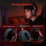Qcy Heroad Vn200 Pro H7gm 7.1 Usb Wired Gaming Headset Rgb Ps4 Ps5 Pc Compatible image