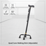 Quad Cane Walking Stick (Adjustable) - Rab Stick - Stick image
