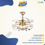 Qulik 48 Inch Ceiling Fan (Black and Golden) image