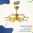 Qulik 48 Inch Ceiling Fan (Golden) image