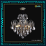 Qulik 5 Light Ceiling Pendant in Polished Chrome With Crystal Decoration image