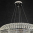 Qulik Allure Circle Hanging Pendant Crystal Chandelier image