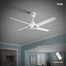 Qulik Alpha Edge 4B 53 Inch BLDC Remote Control Ceiling Fan image