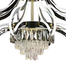 Qulik Chandelier Luxury Classic Decorative Crystal 6 LED Lamp Ceiling Lights image