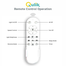 Qulik Flora 28 Inch Silent ABS Blade with Remote Ceiling Fan image