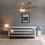 Qulik Helix UL 60 Inch Ceiling Fan (Light Wood) image