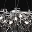 Qulik Luxury Decorative Oxidized Silver Smoke Ash Pendant Ceiling Lights image