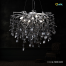 Qulik Luxury Decorative Oxidized Silver Smoke Ash Pendant Ceiling Lights image