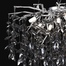 Qulik Luxury Decorative Oxidized Silver Smoke Ash Pendant Ceiling Lights image