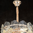 Qulik Modern Candle Crystal Chandelier Decoration Pendant Hanging 2 layer 3 color LED Ceiling Light image