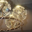 Qulik Modern Chandelier Decorative Hanging 5 head Ring Electroplating LED Ceiling Light image