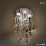 Qulik Modern Chandelier Decorative Hanging Crystal Suspension Shape LED Ceiling Light image