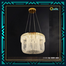 Qulik Modern Crystal Chandelier Decorative Pendant Hanging Single layer 3 Color LED Ceiling Light image