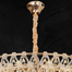 Qulik Modern Crystal Chandelier Decorative Pendant Hanging Six layer 3 color LED Ceiling Light image
