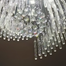 Qulik Modern Crystal Chandelier Decoration Pendant Hanging LED Ceiling Light image