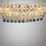 Qulik Modern Crystal Chandelier Decorative Pendant Hanging 5 layer 3 Color LED Ceiling Light image