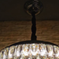 Qulik Modern Crystal Chandelier Decorative Pendant Hanging 6 layer 3 Color LED Ceiling Light image
