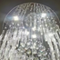 Qulik Modern Crystal Chandelier Decoration Pendant Hanging LED Ceiling Light image
