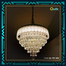 Qulik Modern Crystal Chandelier Decorative Pendant Hanging 6 layer 3 Color LED Ceiling Light image