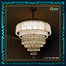 Qulik Modern Crystal Chandelier Decoration Pendant Hanging 6 layer 3 color LED Ceiling Light image